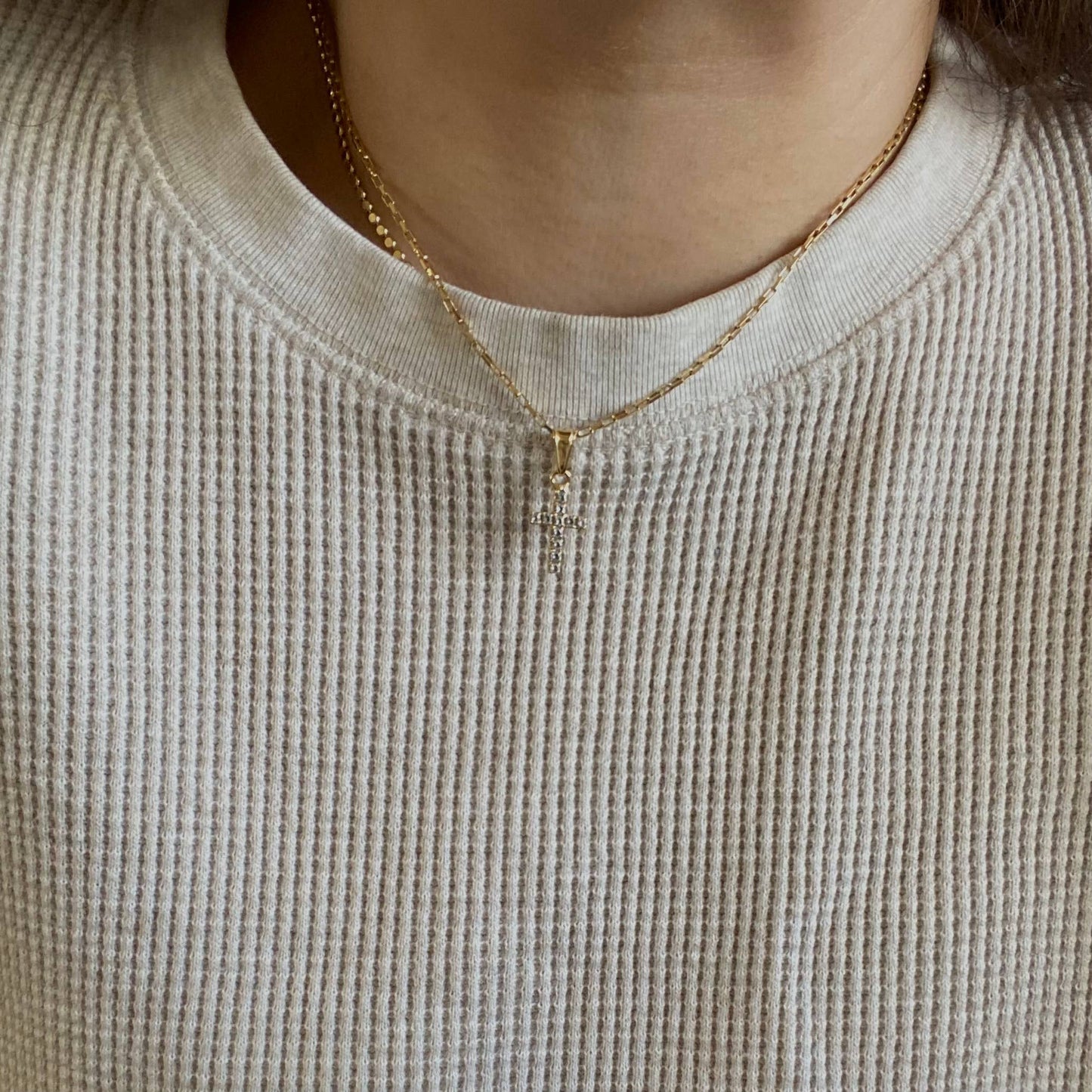 Necklace - Cross Faith Jesus