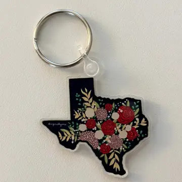 Stationery | Keychain Texas Floral
