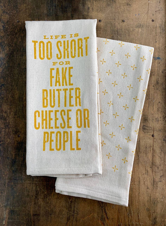 Kitchen Towel - Life is Too Short
