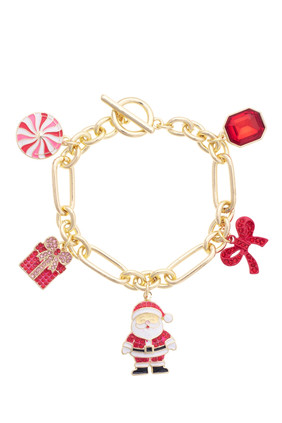 Charm Bracelet - Jolly Santa