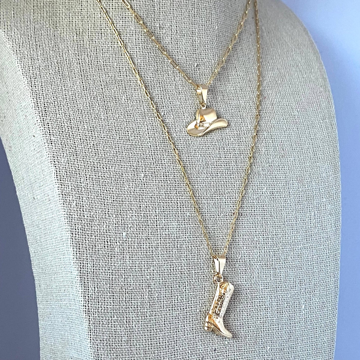 Necklace - Cowboy Boot Cowgirl