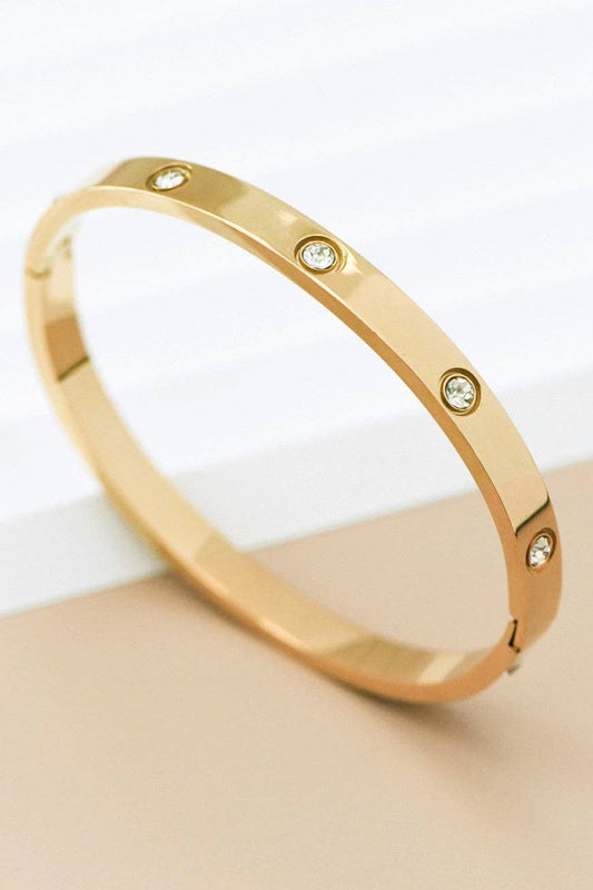 18K Gold Plated Cami Bangle
