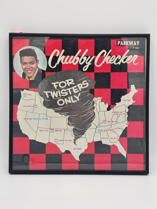Collectibles | For Twisters Only Chubby Checkers Album Cover Framed