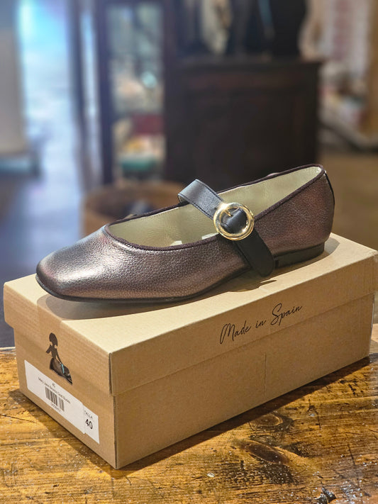 Mary Jane Bronc Leather