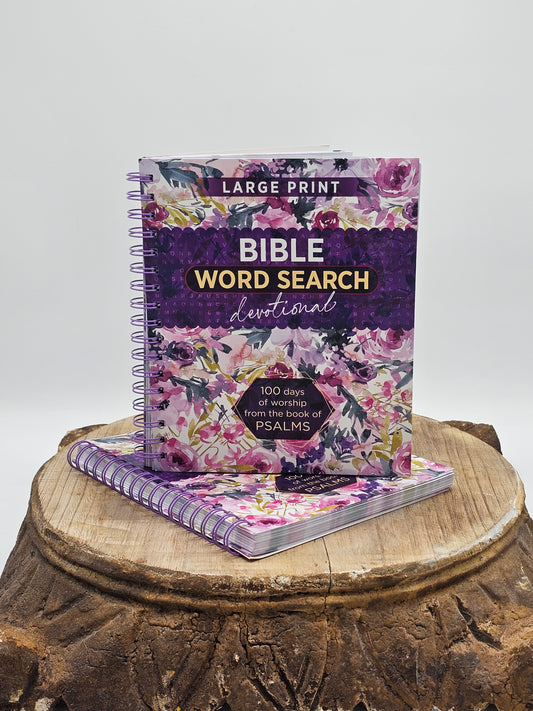 Spiritual Growth | Word Search Devotional Large Print