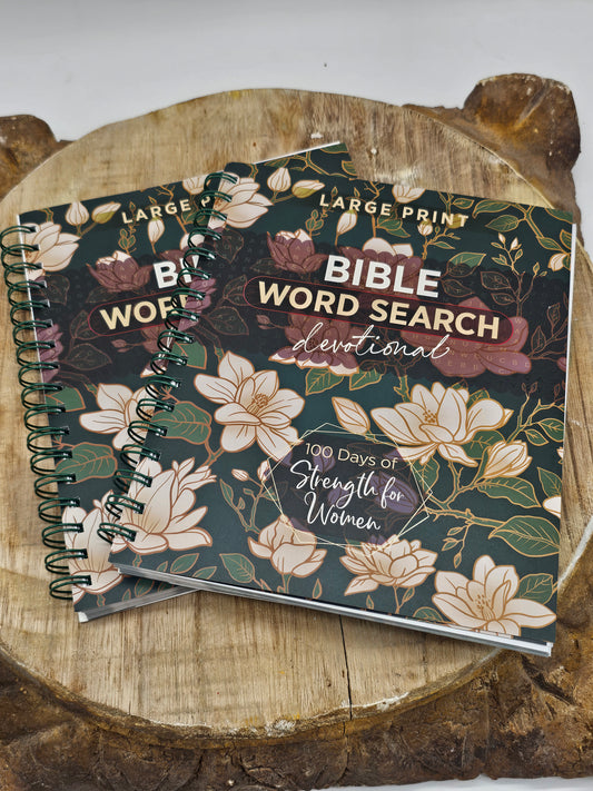 Spiritual Growth | Devotional Word Search 100 Days Of Strength For Women