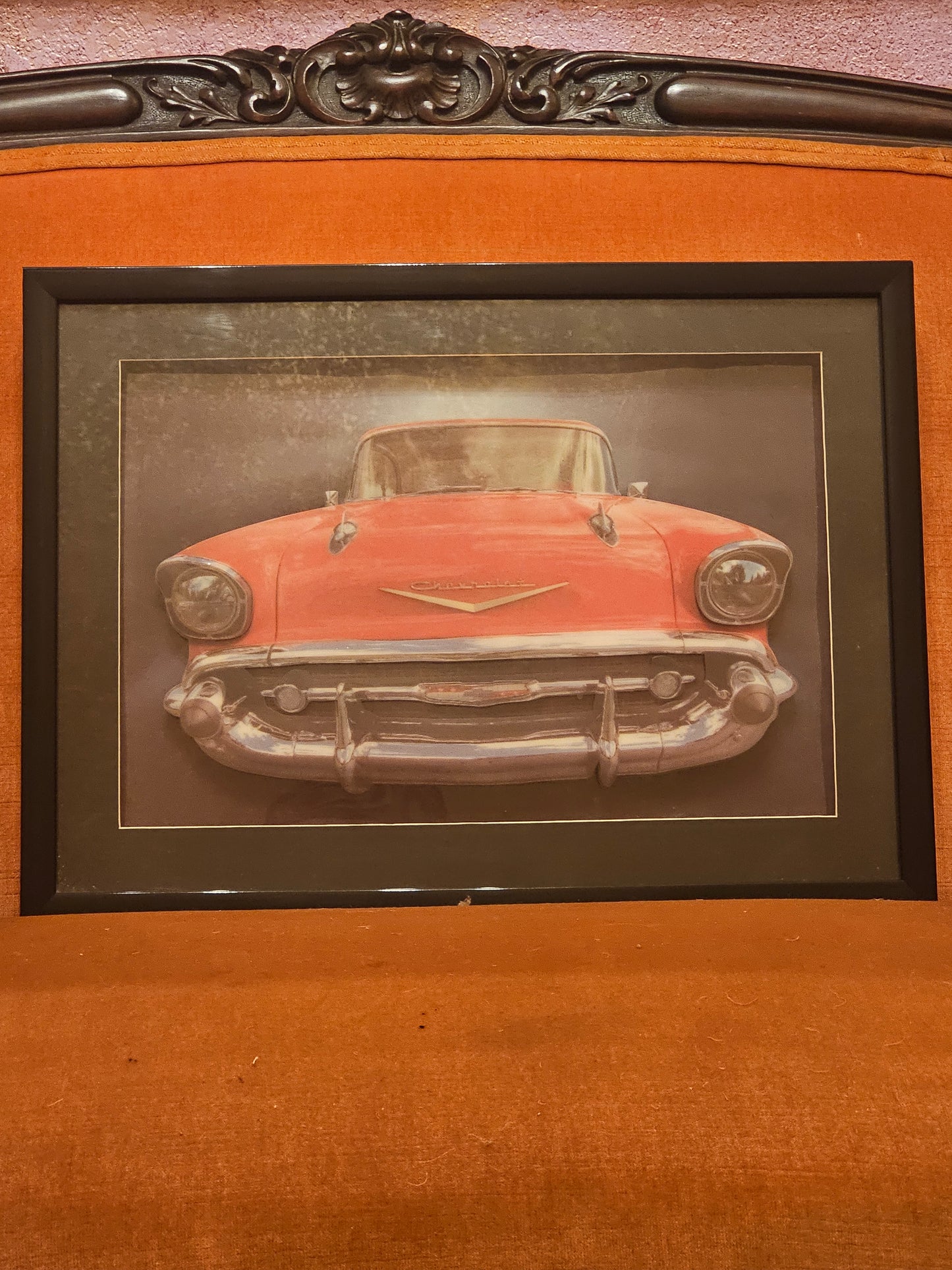 GM Motors Chevrolet Light Up Framed Photo