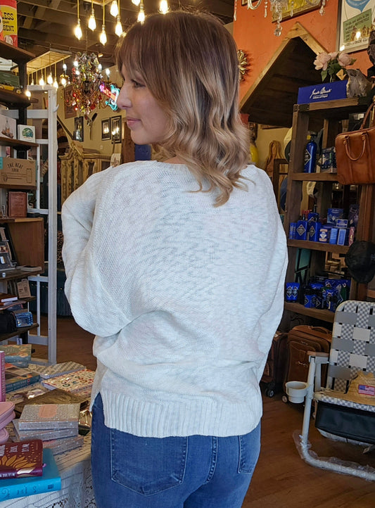 America Knit Loose Sweater