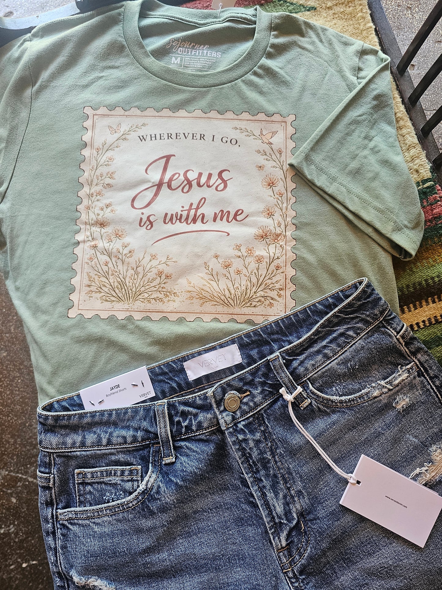 Tee - Jesus Vintage Stamp