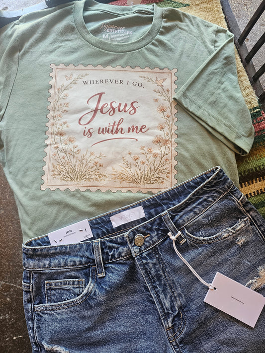 Tee - Jesus Vintage Stamp