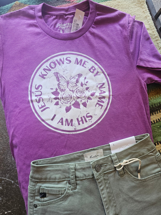 Tee - Jesus Knows My Name