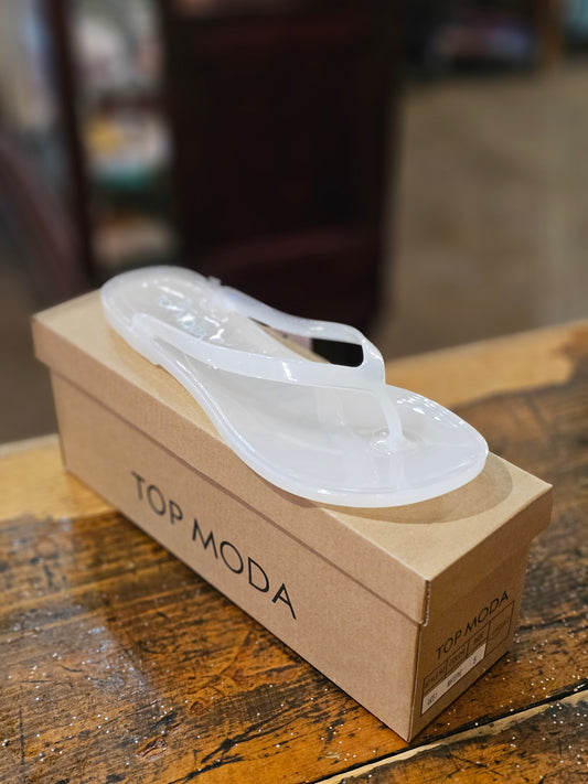 Sandals - White Classic Jelly