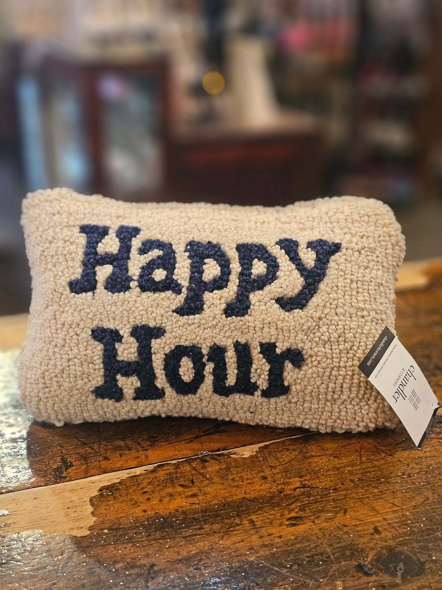 Throw Pillow - Happy Hour
