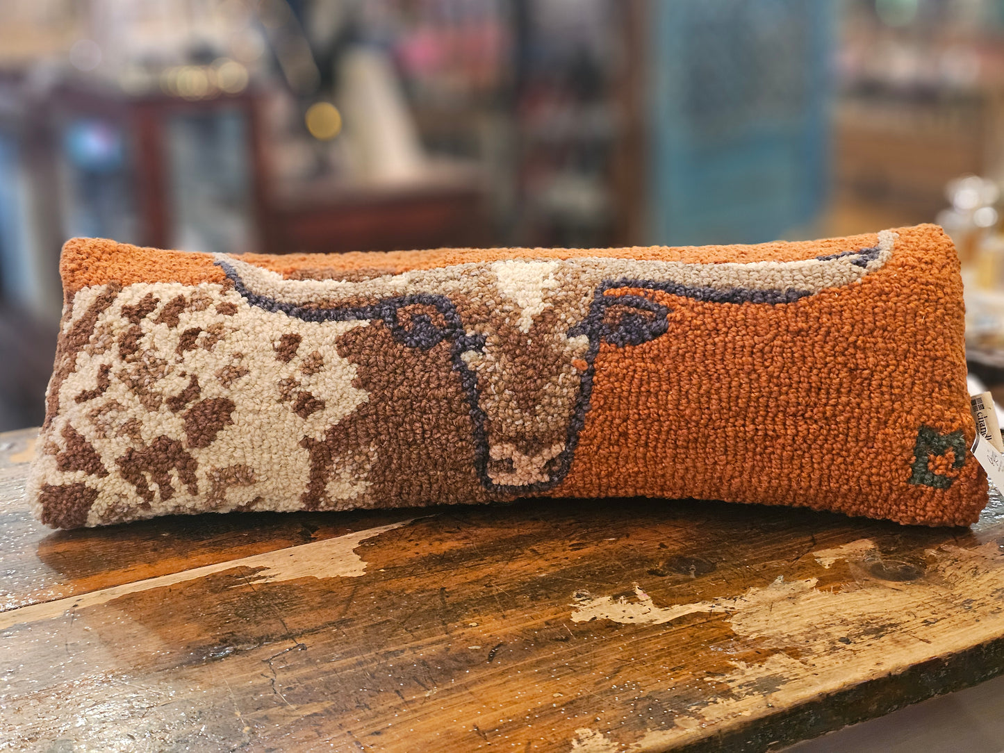 Throw Pillow - Longhorn