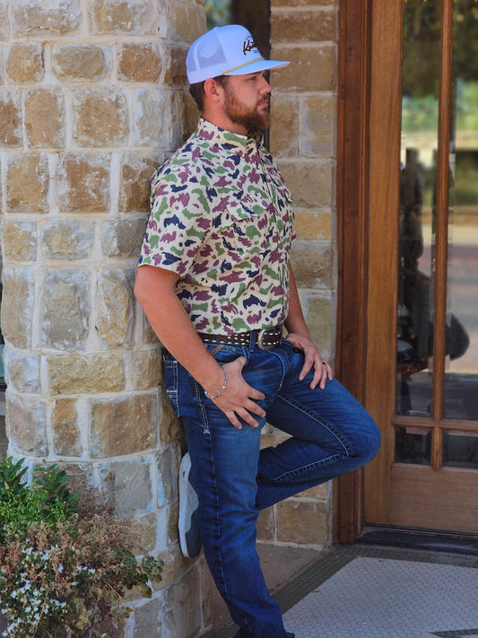 Snap Shirt - Camo Short Sleeve