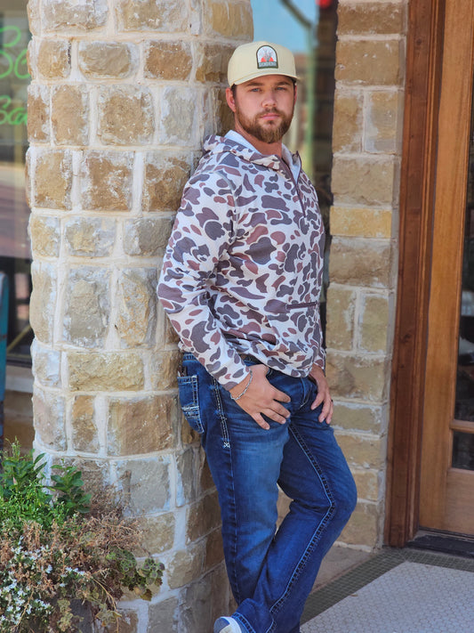 Hoodie - Vintage Boone Camo