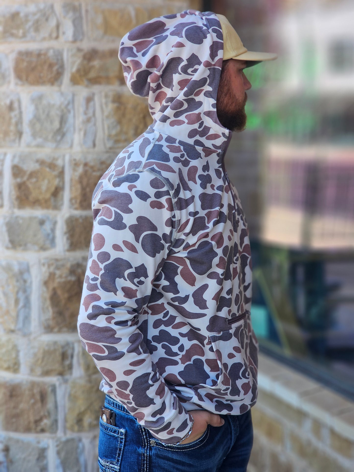 Hoodie - Vintage Boone Camo
