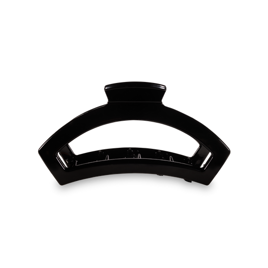 Teleties | Open Medium Jet Black Hair Clip