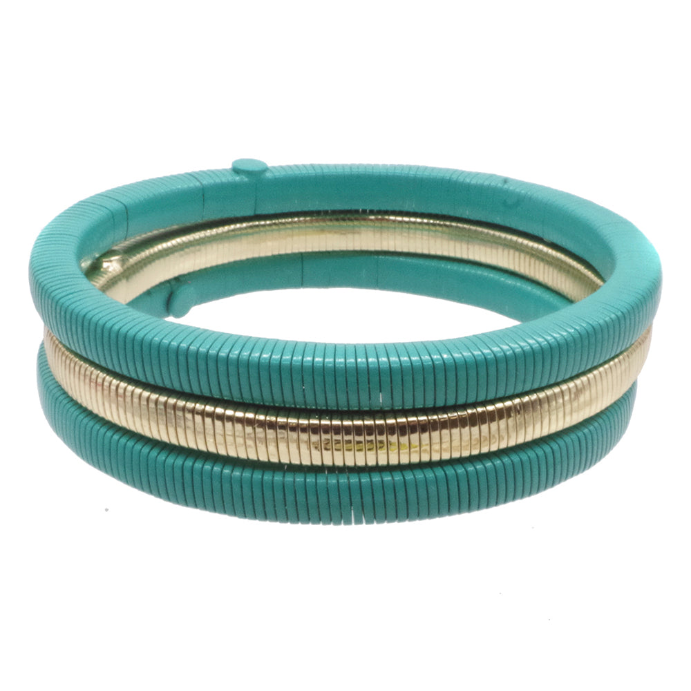 Bracelets | Flat Snake Link Bracelet Set