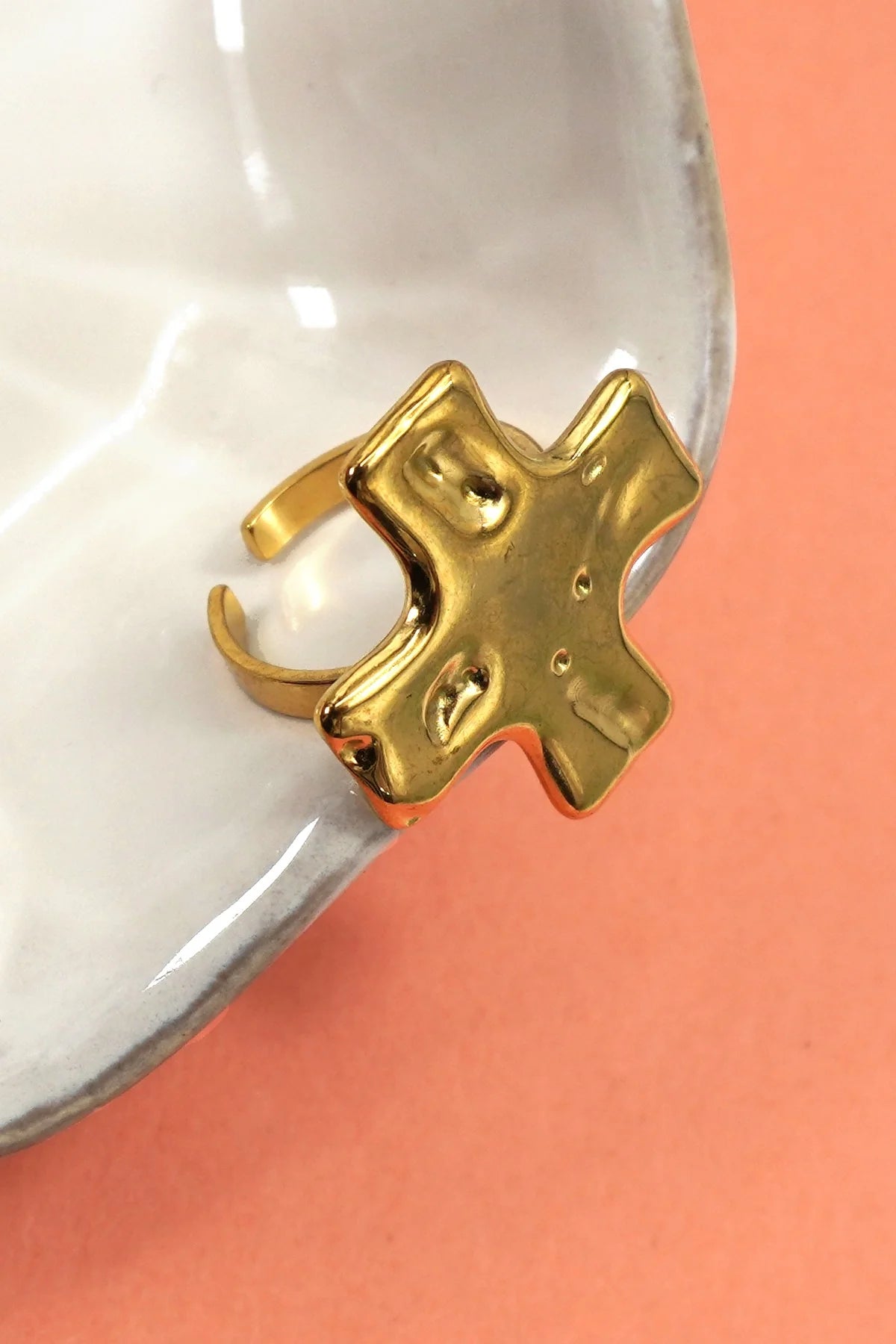 Jewelry | Ring Gold 18K Stainless Steel