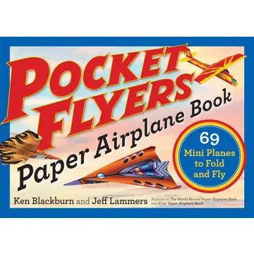 Toy - Pocket Flyers Paper Airplanes Book
