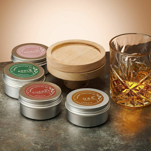 Whiskey Smoker Set - Crystal 6 Piece
