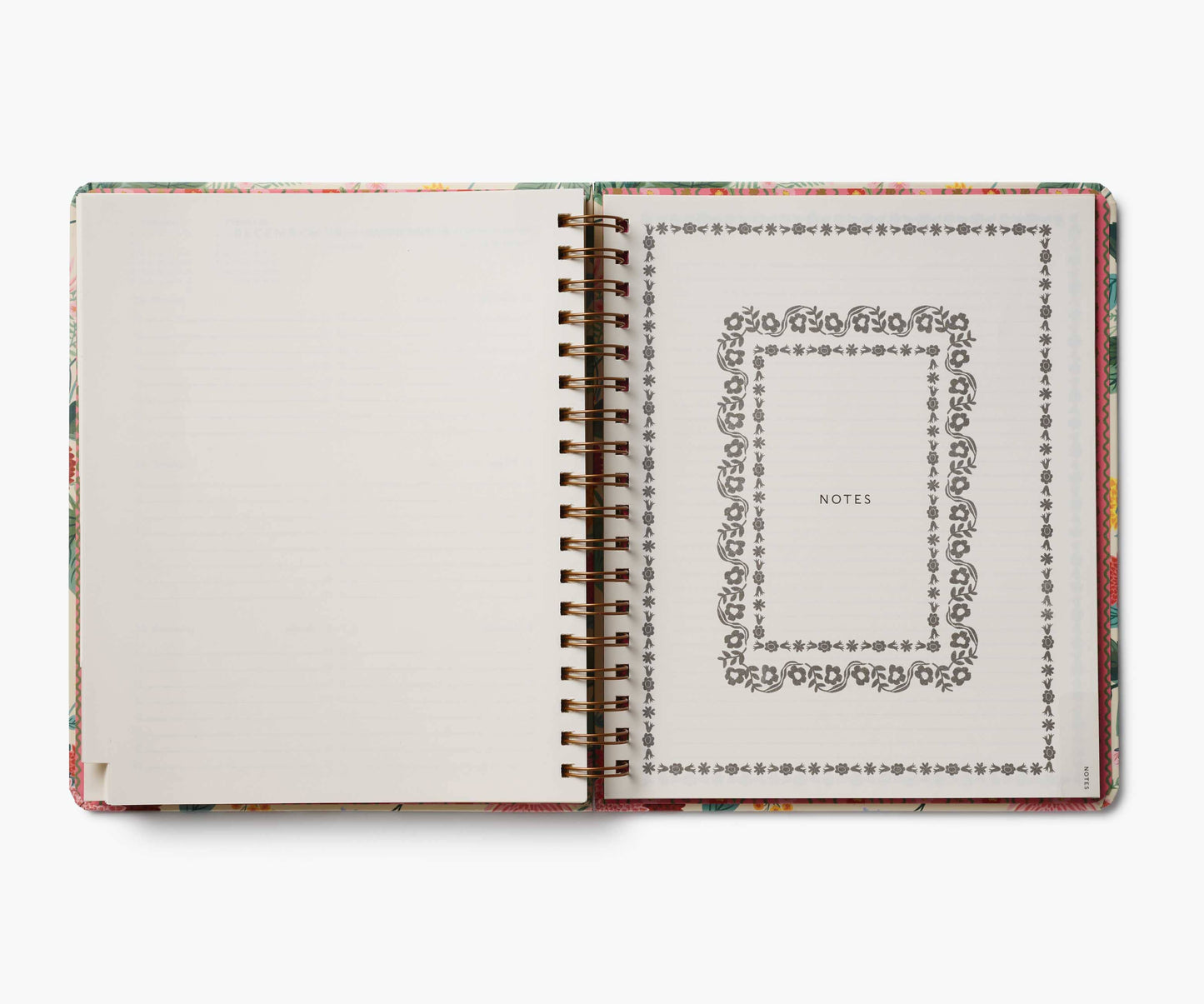 Stationery | Planner 2026 Dahlia 17-Month Academic Hardcover Spiral