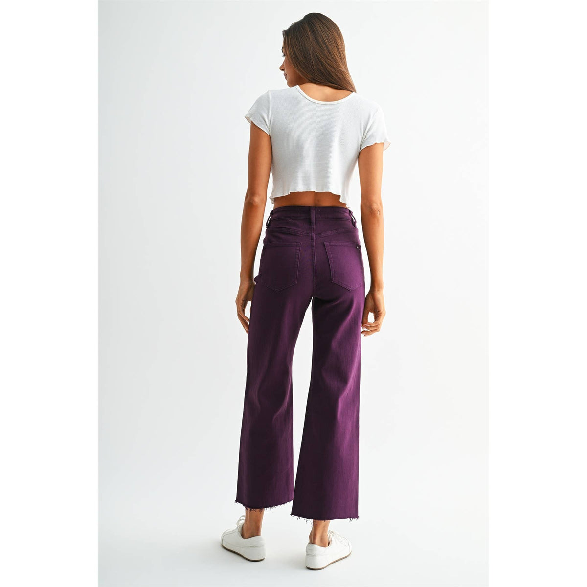 Jeans - Mica High Rise Plum