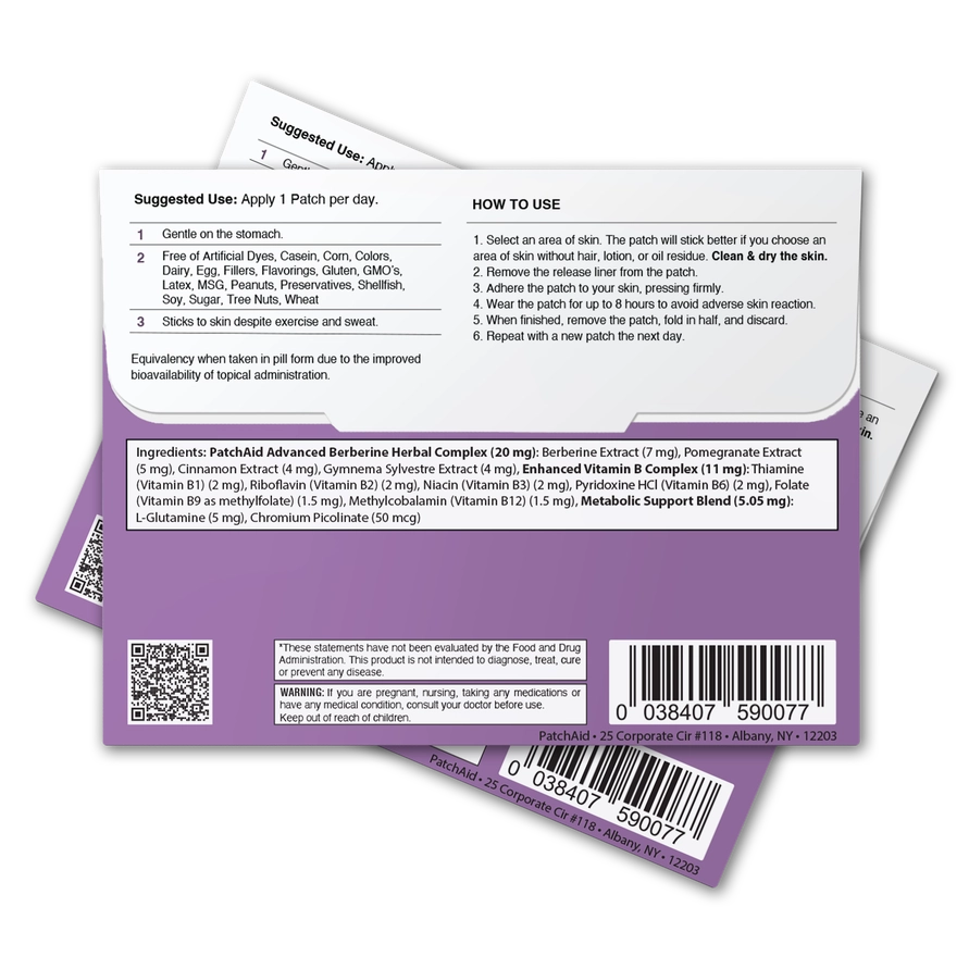 Barberine Patch - GLP-1 Support & Appetite Control