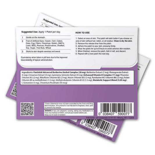 Barberine Patch - GLP-1 Support & Appetite Control
