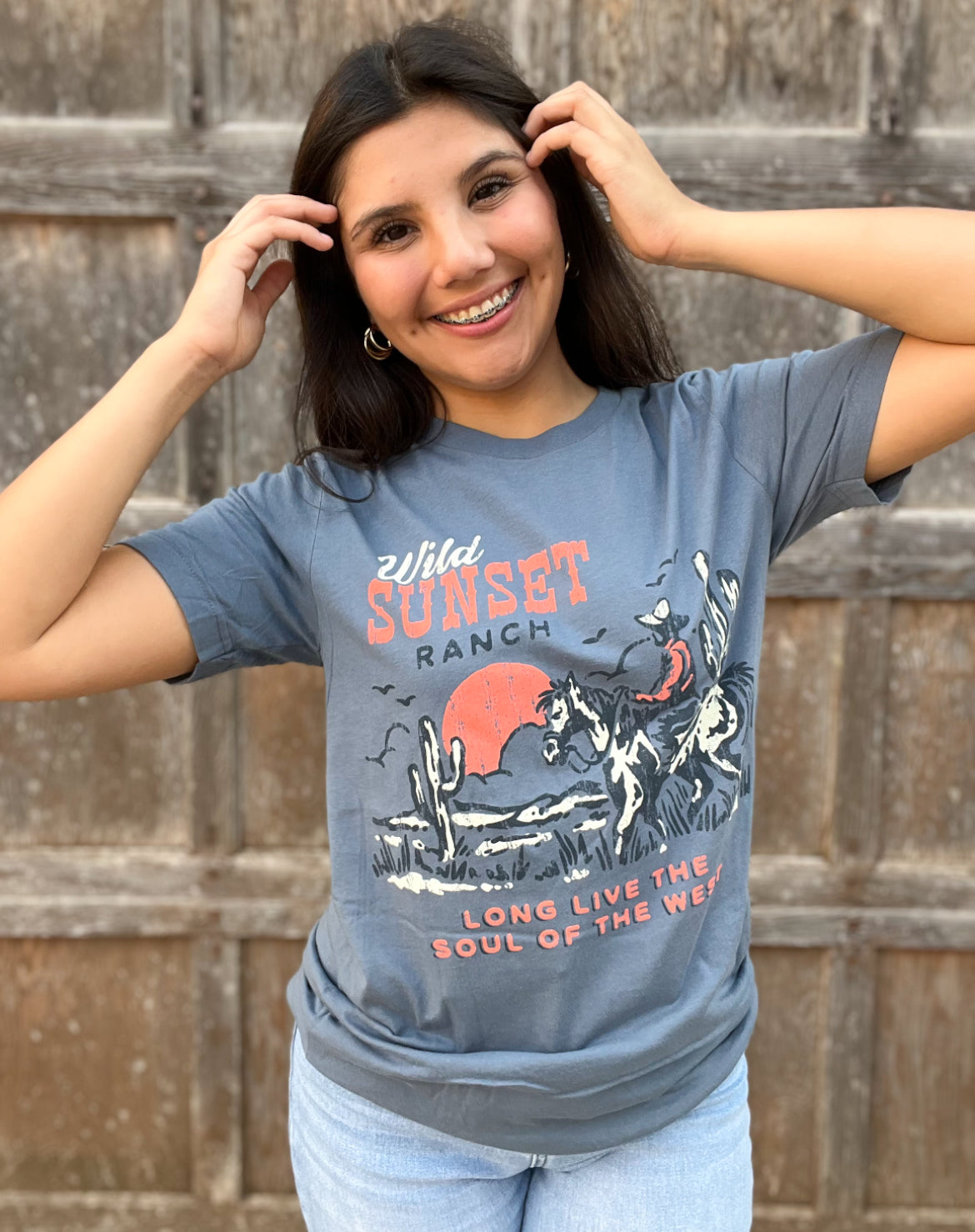 Graphic Tee | Wild Sunset Ranch Tee