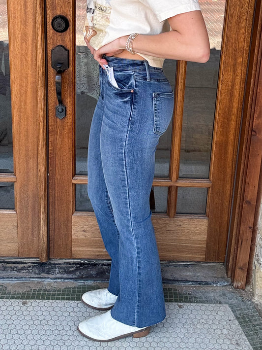 Jeans - High Rise Scissor Cut Flare