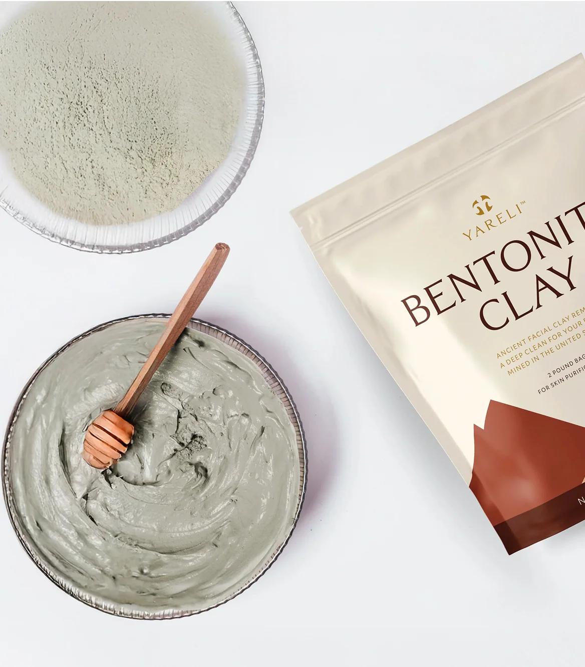 Bentonite Clay Facial Mask & Detox Bath
