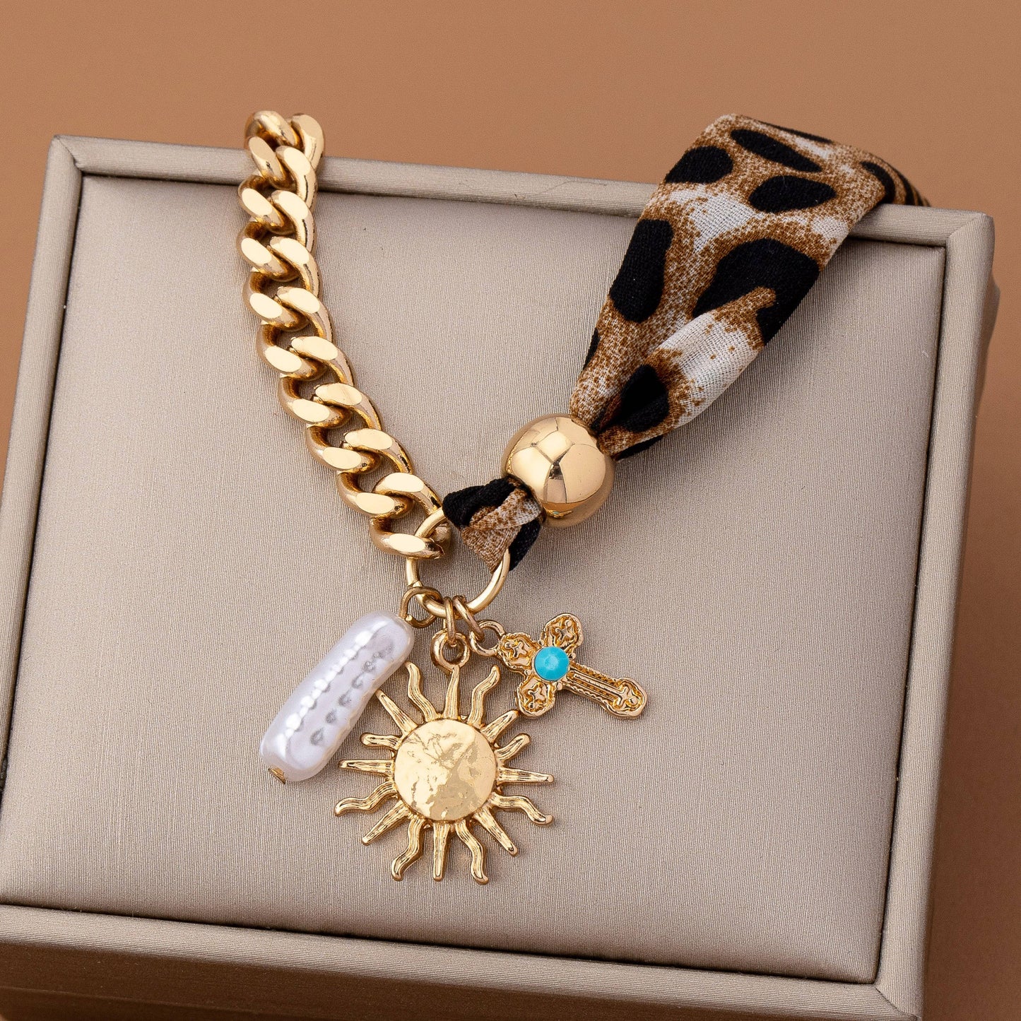 Sunblast Scarf Charm Bracelet