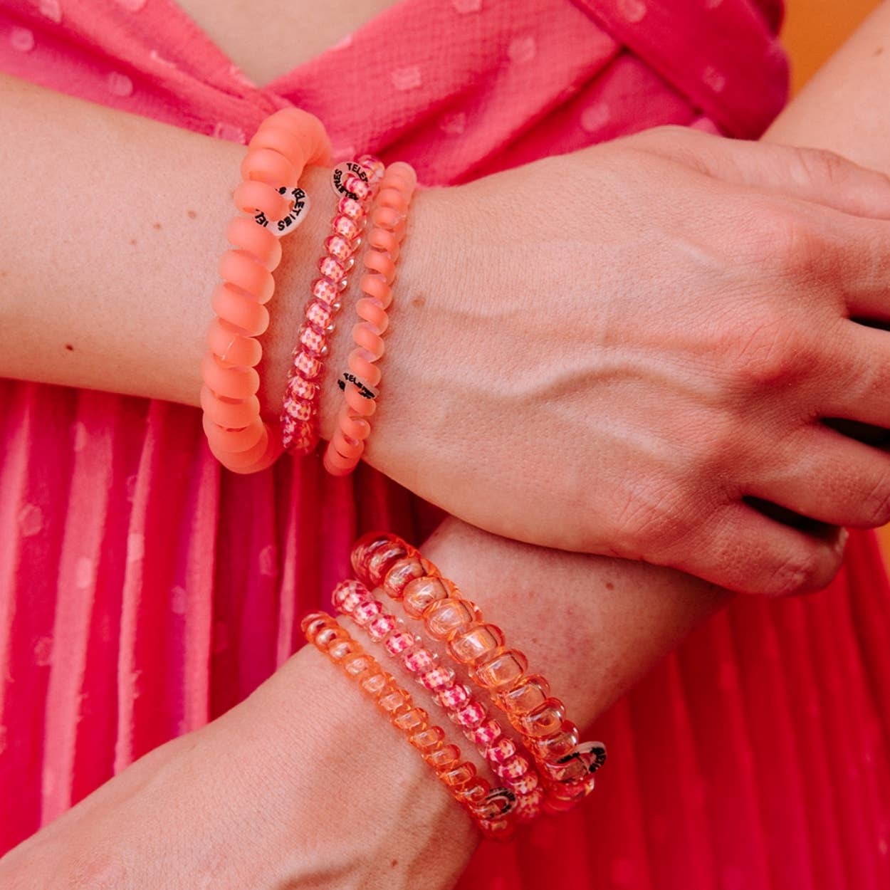 Teleties Small Hair Ties - Dreamsicle