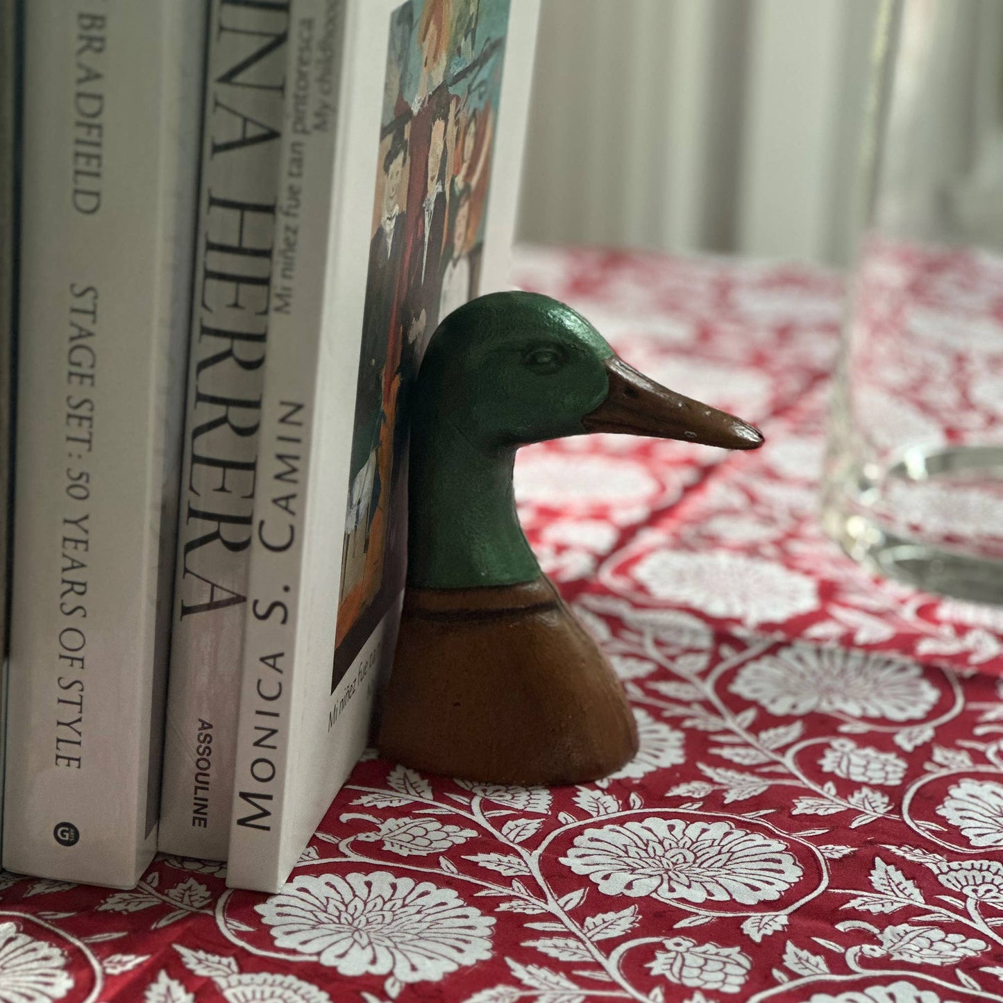 Bookend - Fox Run Duck Decorative