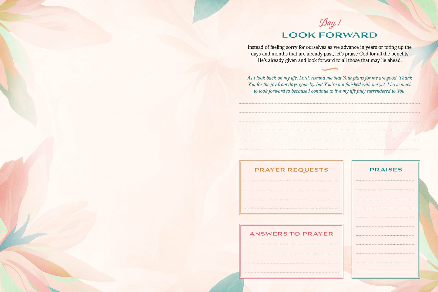 Book - A Year of God's Goodness A Prayer & Praise Tracker for Women