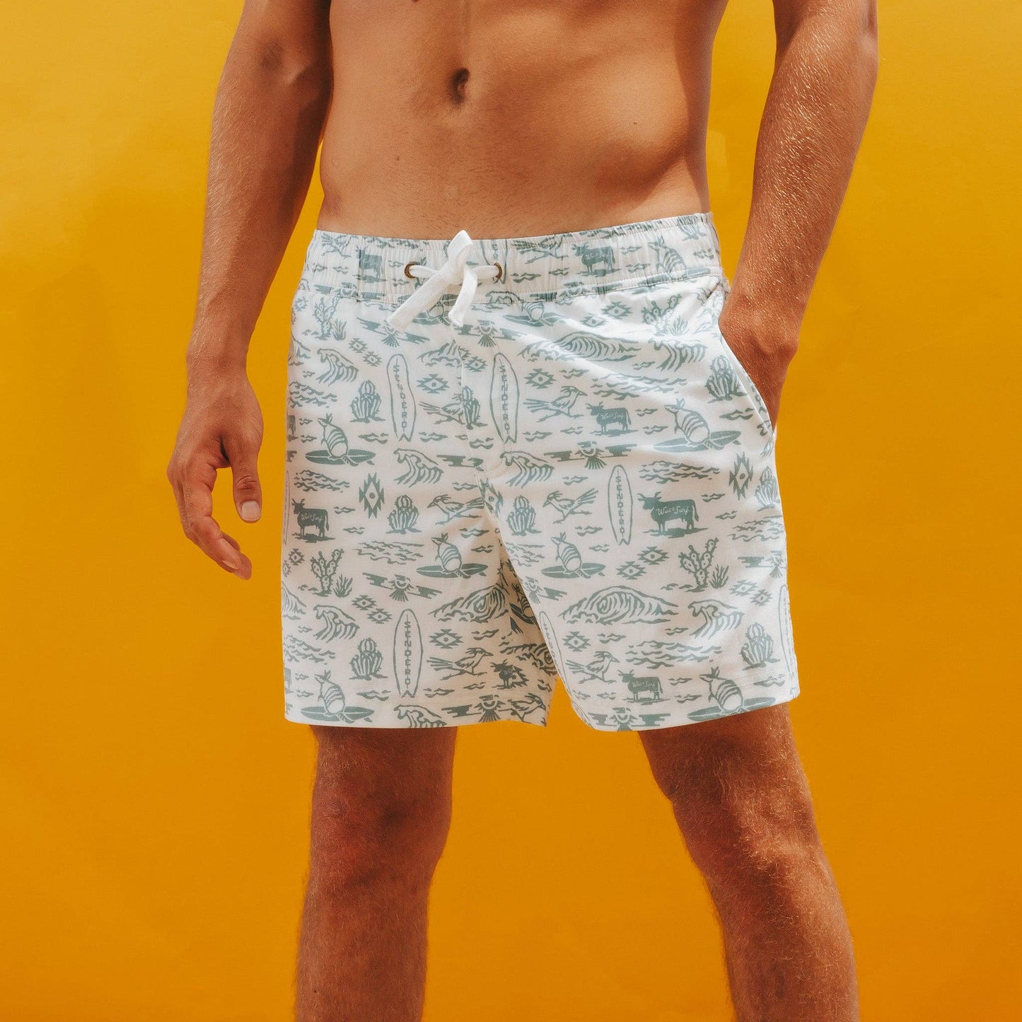 Men's | Sendero Swim Trunks Barton Boardshort Southwest Waves