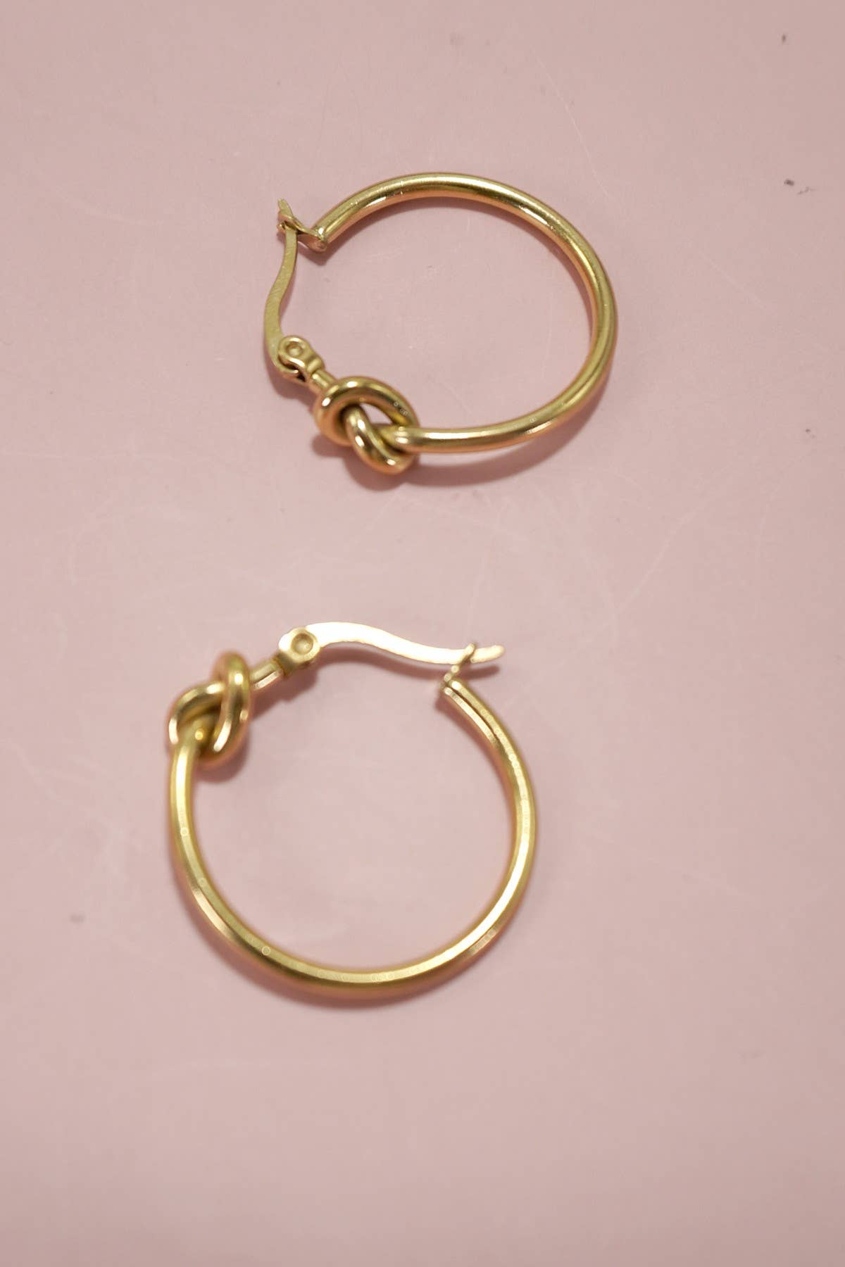 18K Gold Hoops