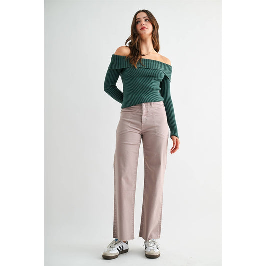 Jeans - Martini High Rise Wide Leg