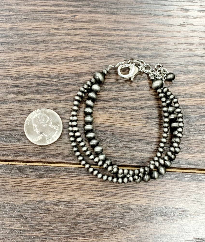 Bracelet - Western Bead Strand Adjustable