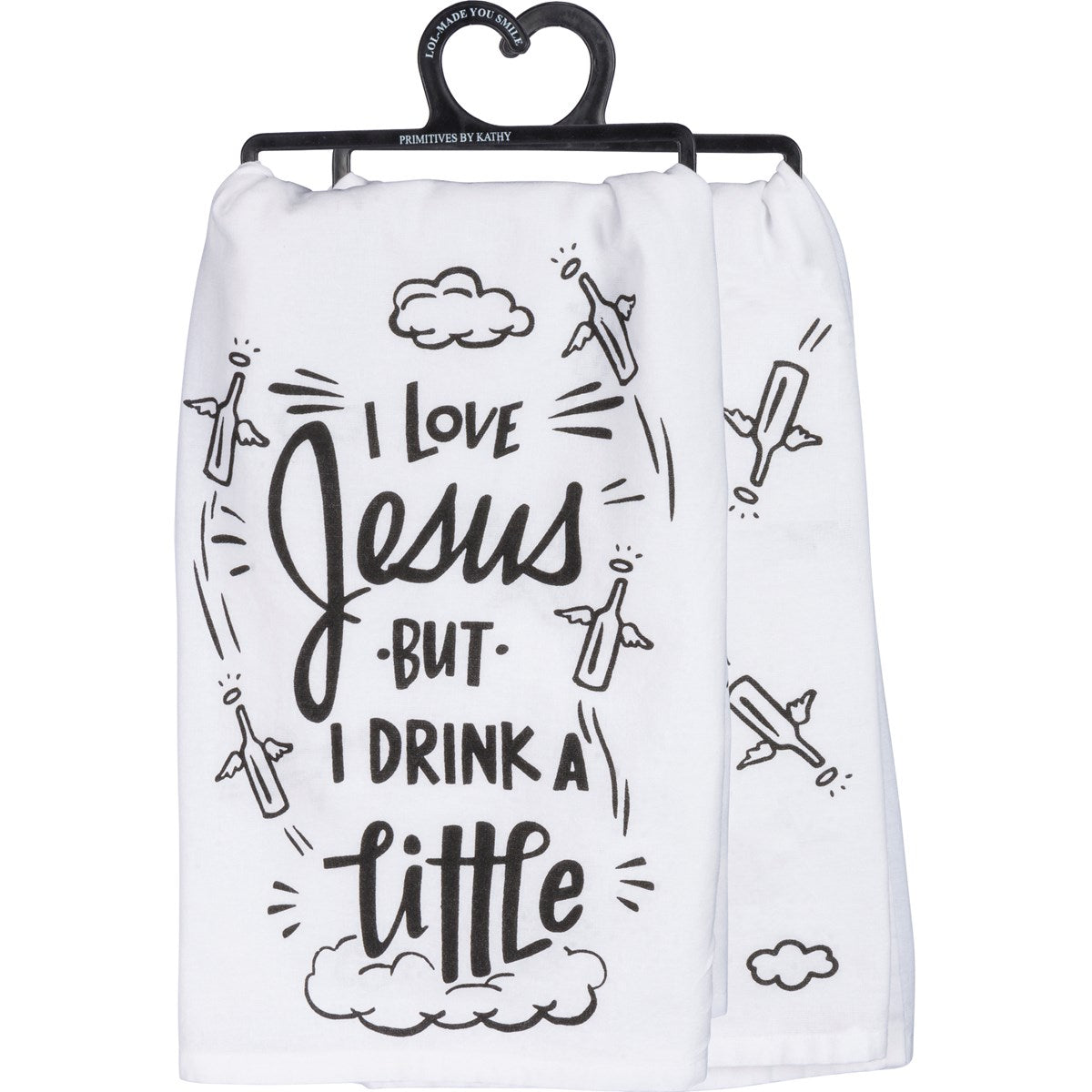 Kitchen Towel | I Love Jesus But I Drink A Little