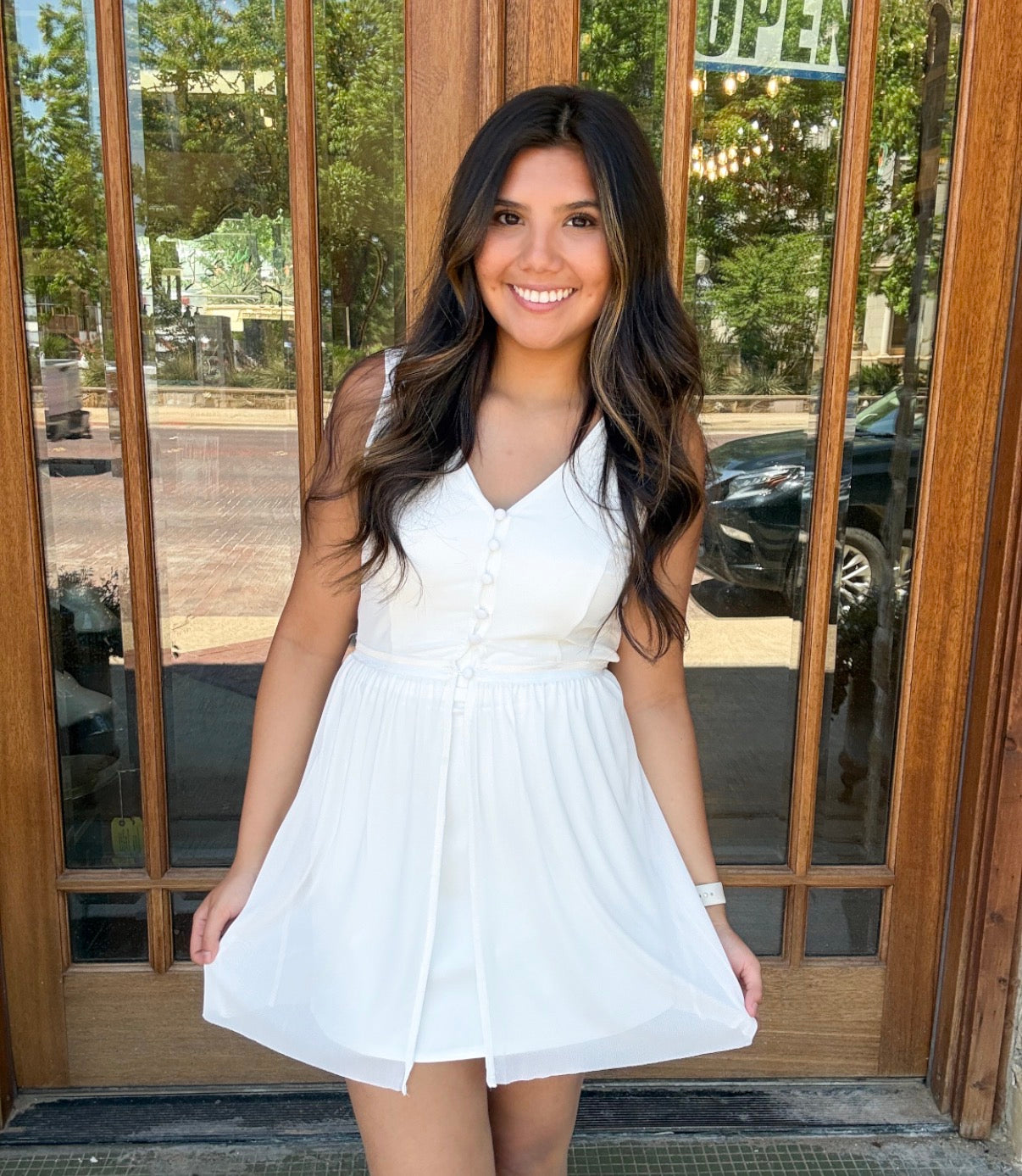 Romper Dress - Removeable Mesh Cover