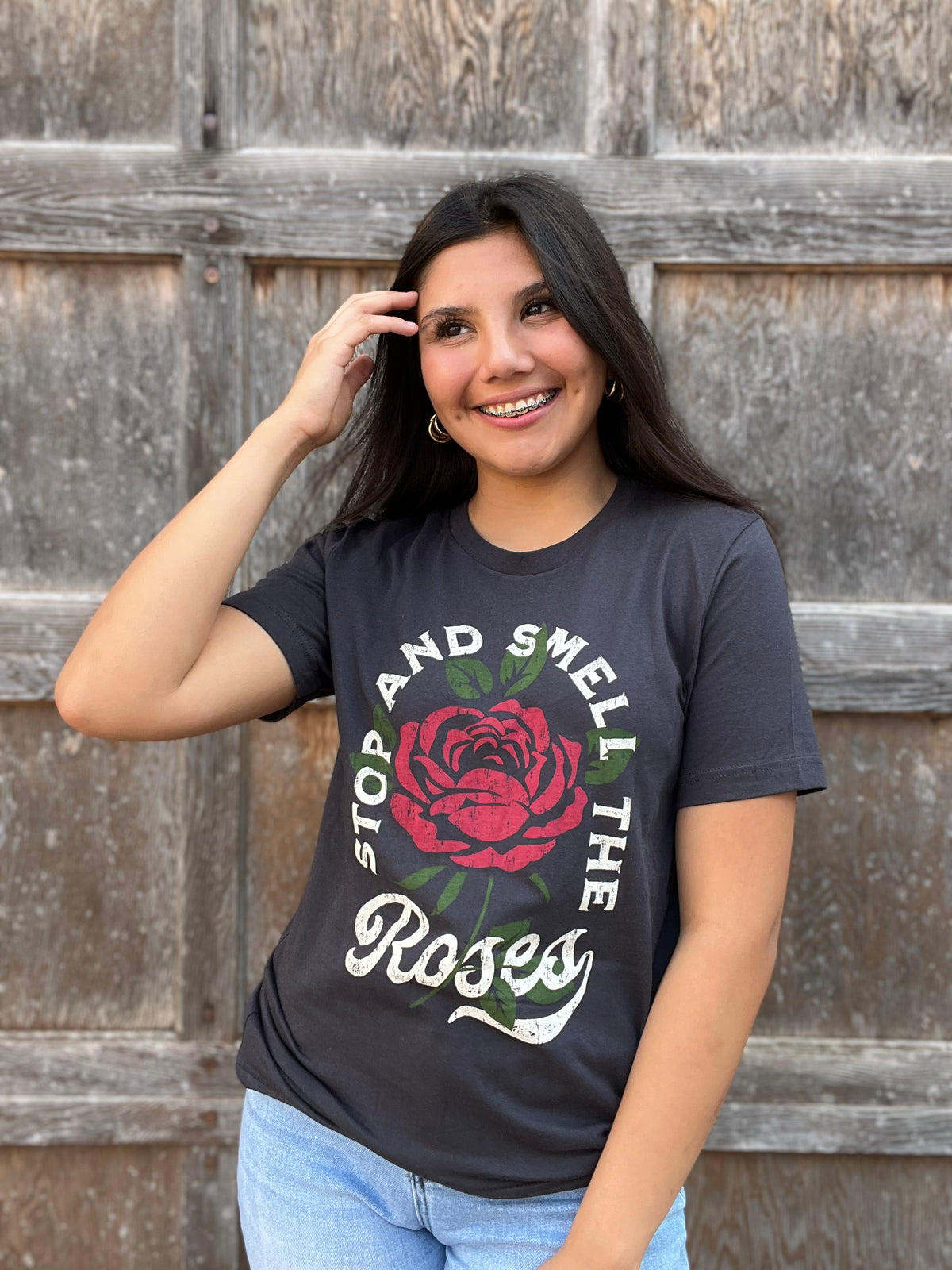 Graphic Tee | Stop And Smell The Roses Tee