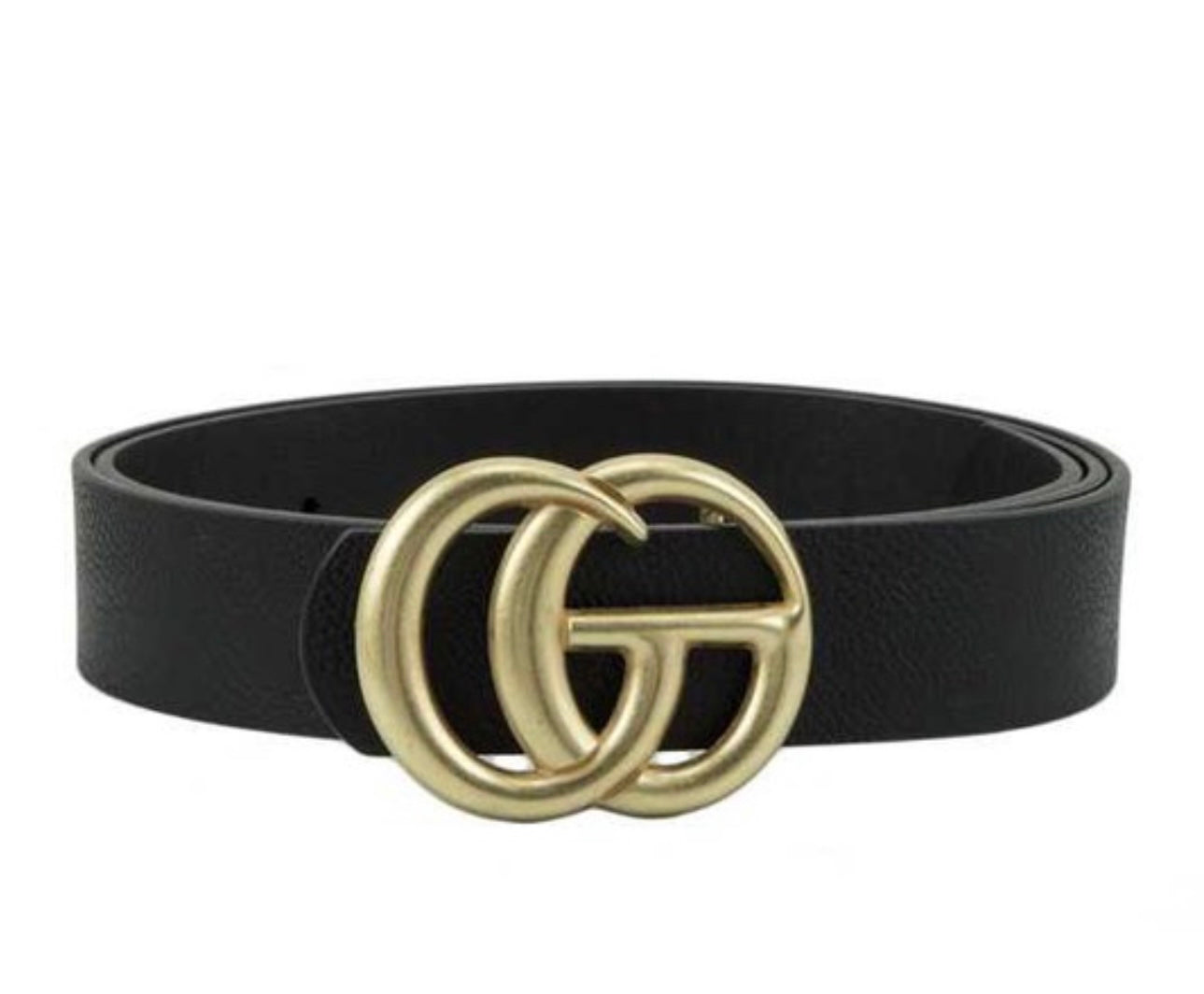 Belt | GG Gold Buckle Black or Tan