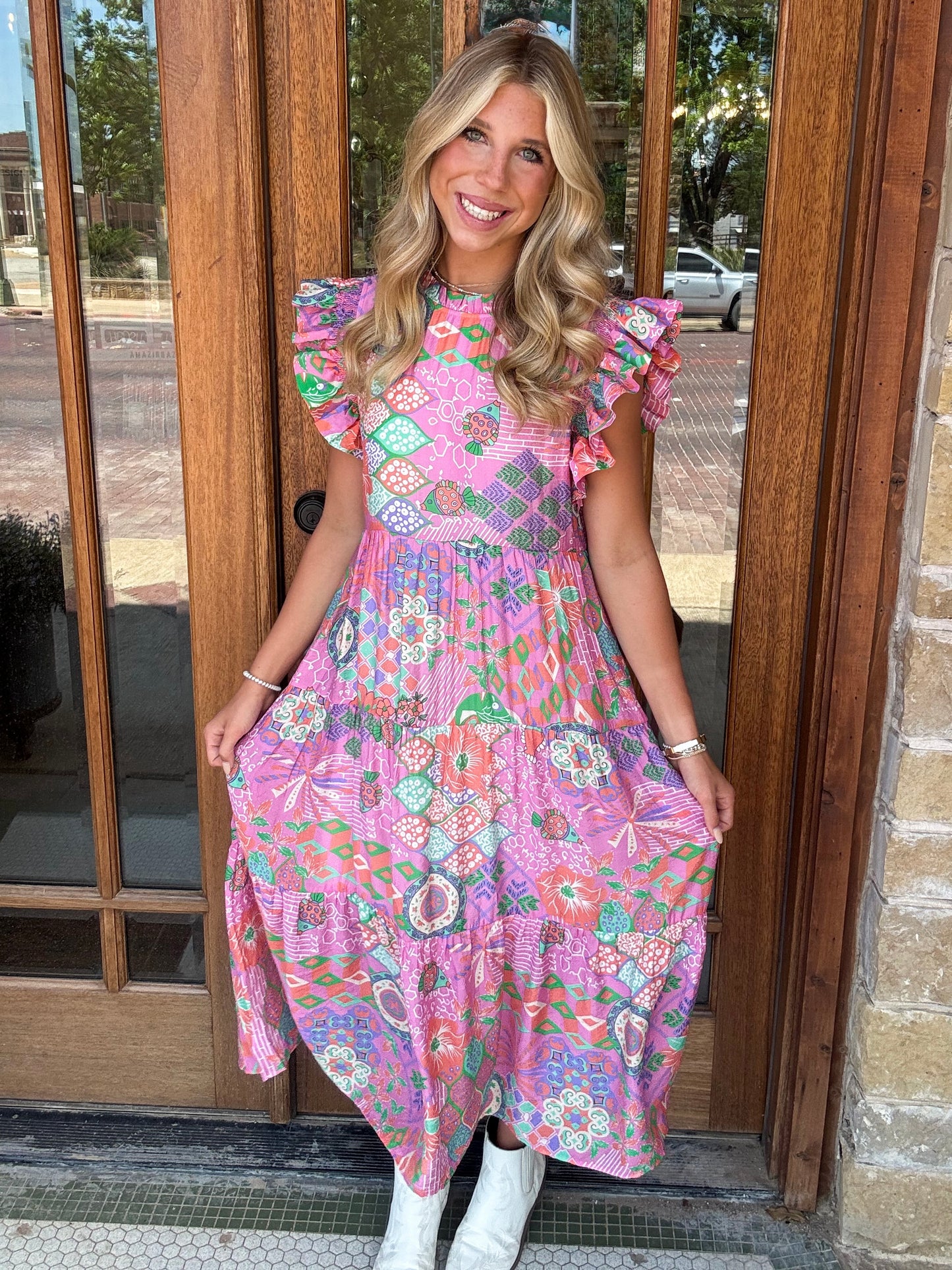 Dress - Pink Paradise Maxi