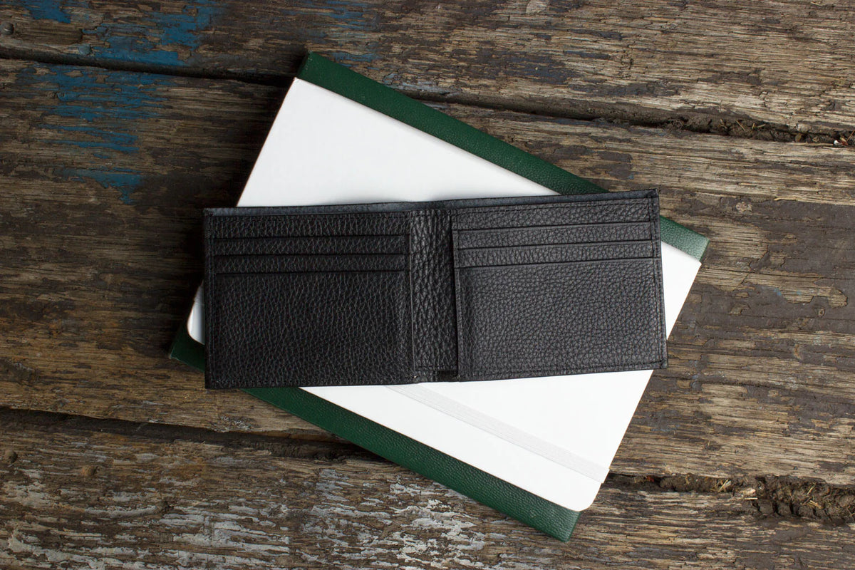 Men&#39;s Gifts | Kiko Black Classic Leather Wallet