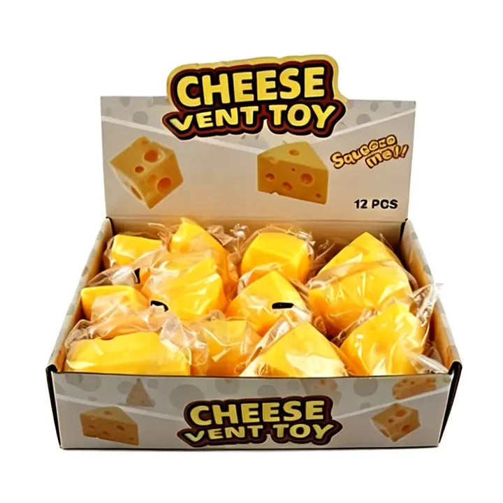 Squishy - Cheese Wedge Squeeze