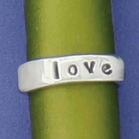 Jewelry | Ring Pewter "Love"