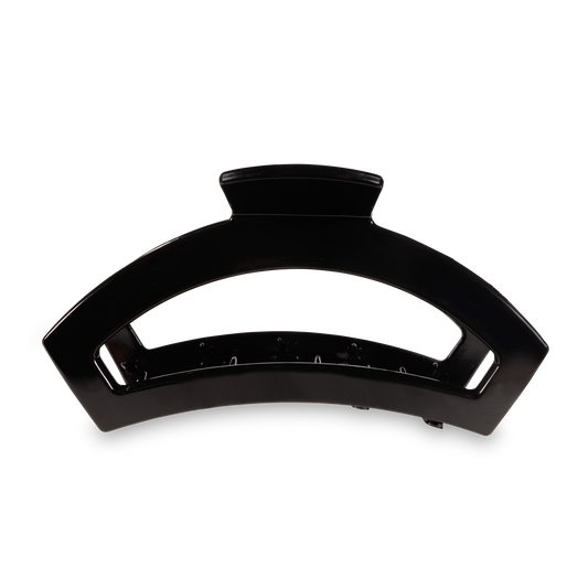 Teleties | Open Large Jet Black Hair Clip